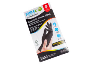 guanti neri taglia S