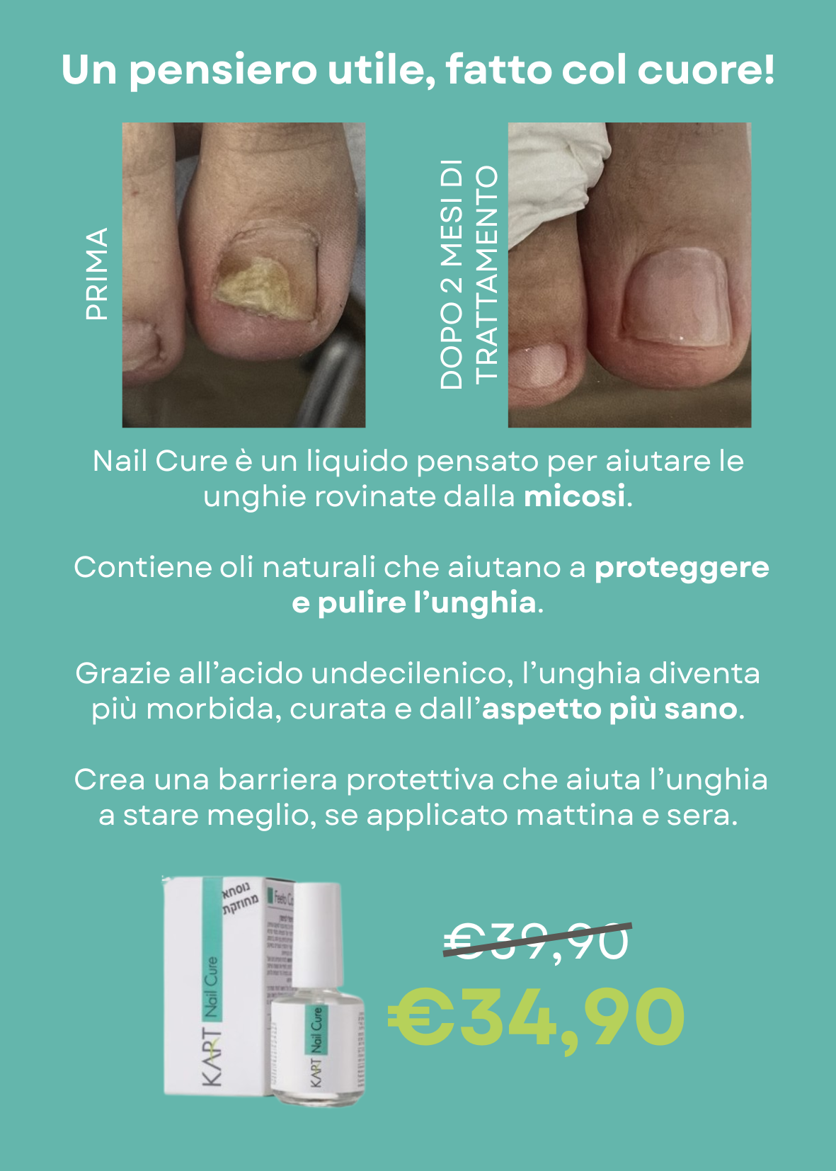 Nail Cure 15ml KART - immagine 2