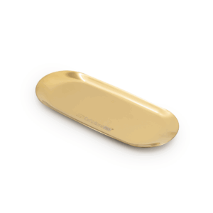 vassoio porta strumenti color oro