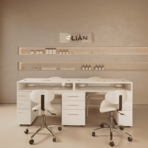 Tavolo doppio manicure Bergamo 200 cm
