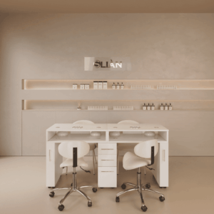 Tavolo doppio da manicure Bergamo 160 cm mini
