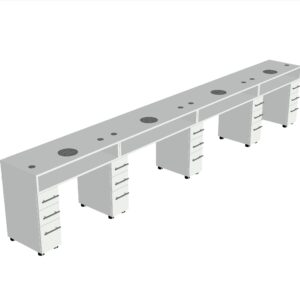 Tavolo quadruplo Bergamo 400