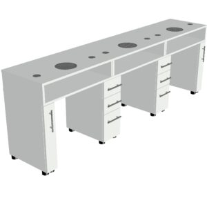 Tavolo triplo mini Bergamo 240