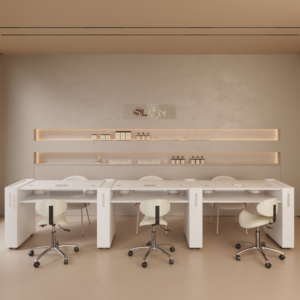 Tavolo da manicure triplo Roma 1